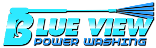 Blue View Power Washing Logo