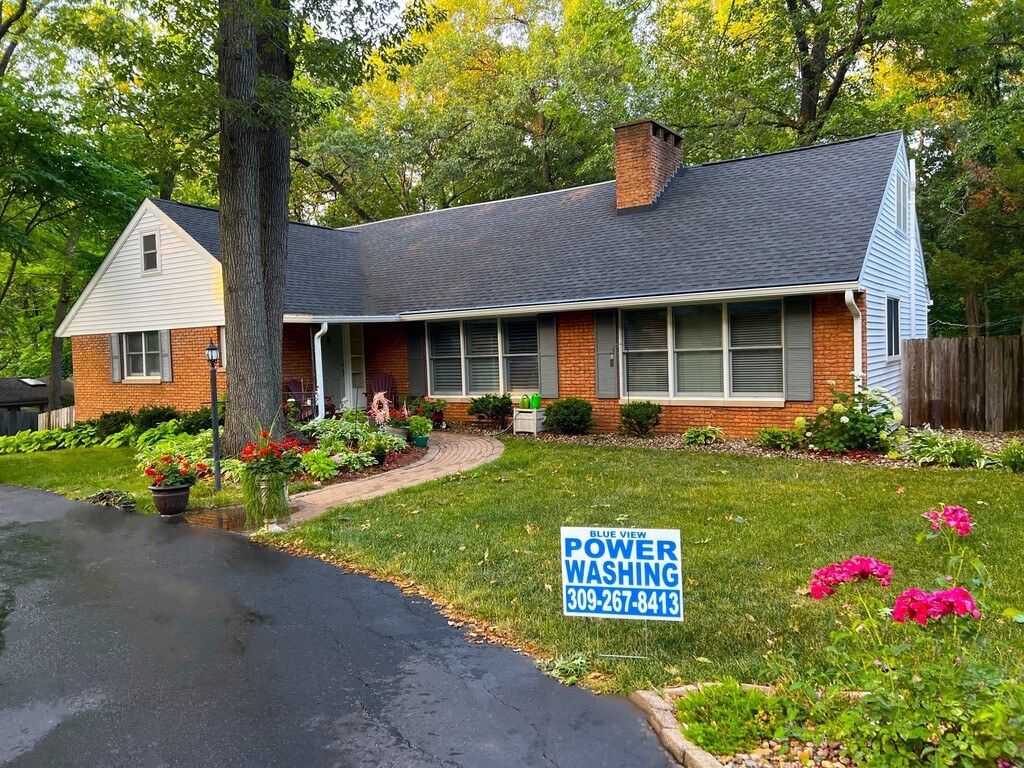 Expert House Soft Washing in Washington, IL by Blue View Power Washing Thumbnail