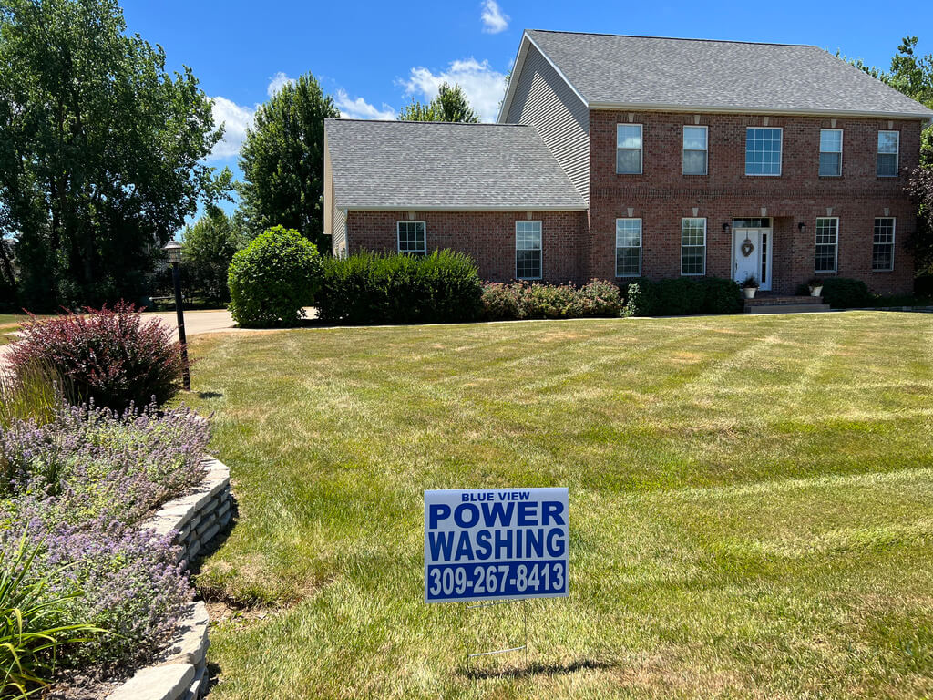 Revitalizing Curb Appeal: Comprehensive Pressure Washing Project in Germantown Hills, IL Thumbnail